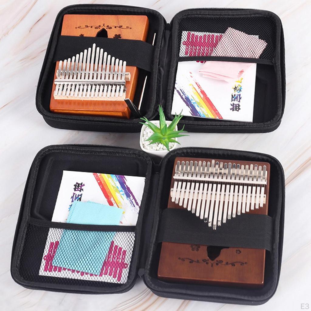 17 Keys / 21 Case Cover Carrier Multifunction EVA Protection Portable Finger Piano Carrying