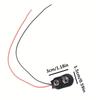 10pcs 9V Battery Clips Black Red 2Wired Cable Connection Connector Buckle 9 Volt Battery Clip Connector Battery Holder