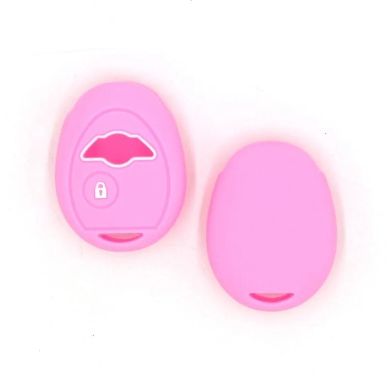 1 Button Silicone Car Key Cover for bmw Mini Cooper S R50 R52 Conuertible R53 Remote Key Case Protection Holder Car Styling
