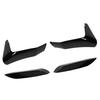 4Pcs Front Bumper Grille Fog Light Spoiler Set ABS Improve Sporty Appearance Front Bumper Splitter for F80 F82 F8  4