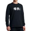 Nike Sports Lifestyle Series Logo Fashion Round Neck Long Sleeve Football Sweatshirt Men Sweatshirt Black 831170-010