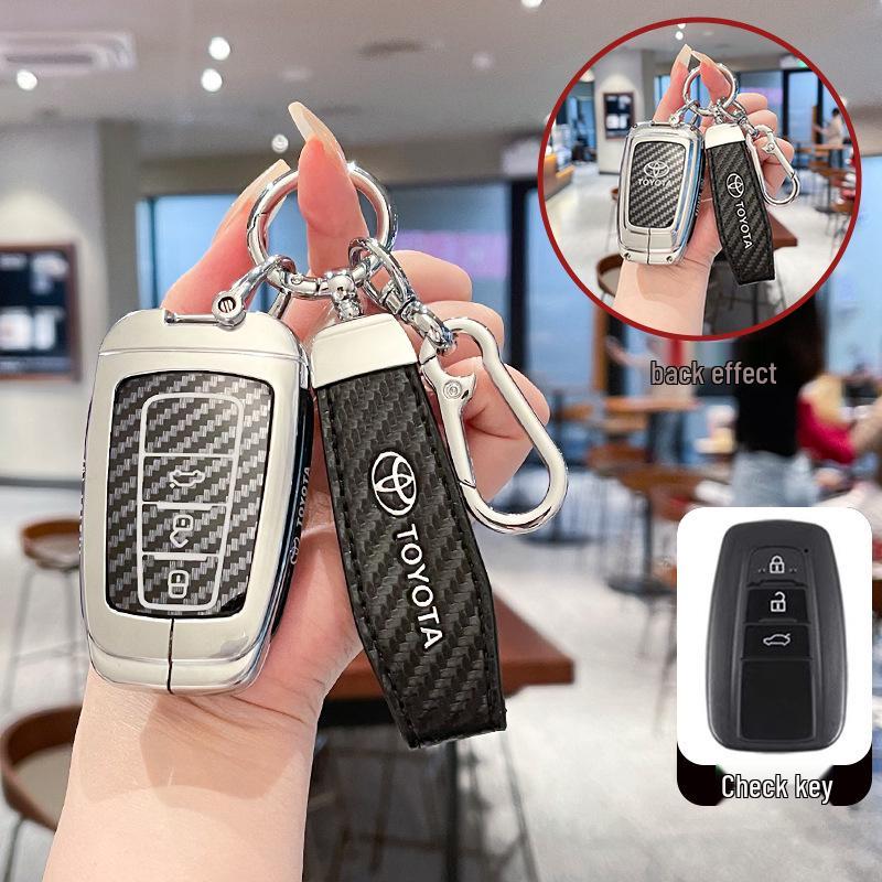 Toyota Key Case for Camry, Corolla, RAV4, Asia Dragon, Veloster, Highlander, and Feng