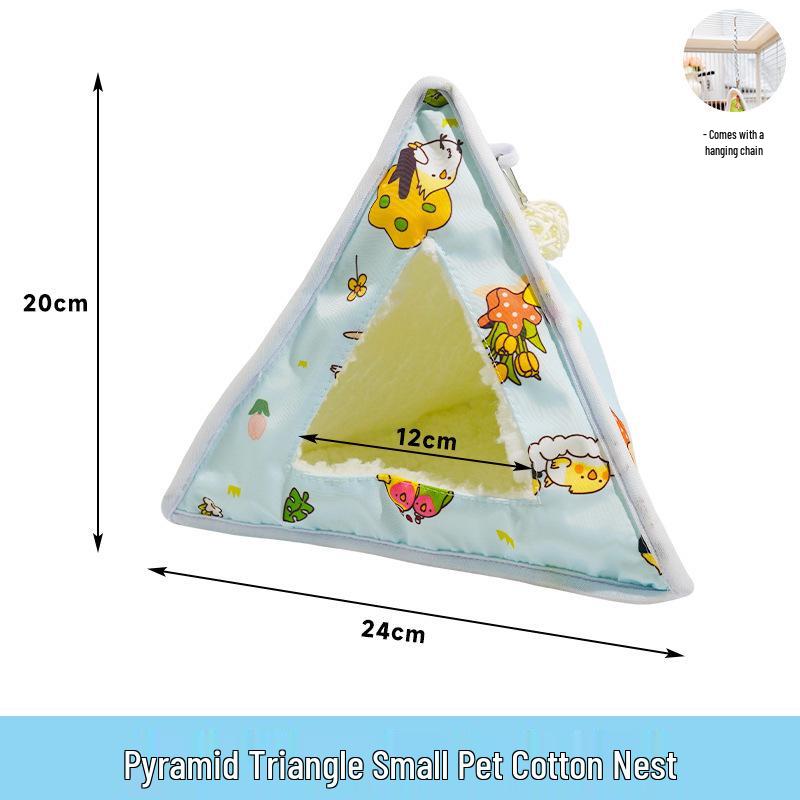 

Parrot Zongzi Hammock Tent: Peony Nest for Cockatiels & Budgerigars