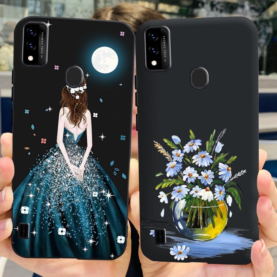 For ZTE Blade A51 A71 Case New Fashion Painted Back Cover Shockproof Phone Case For ZTE Blade A71 A7030 BladeA51 Soft TPU Fundas