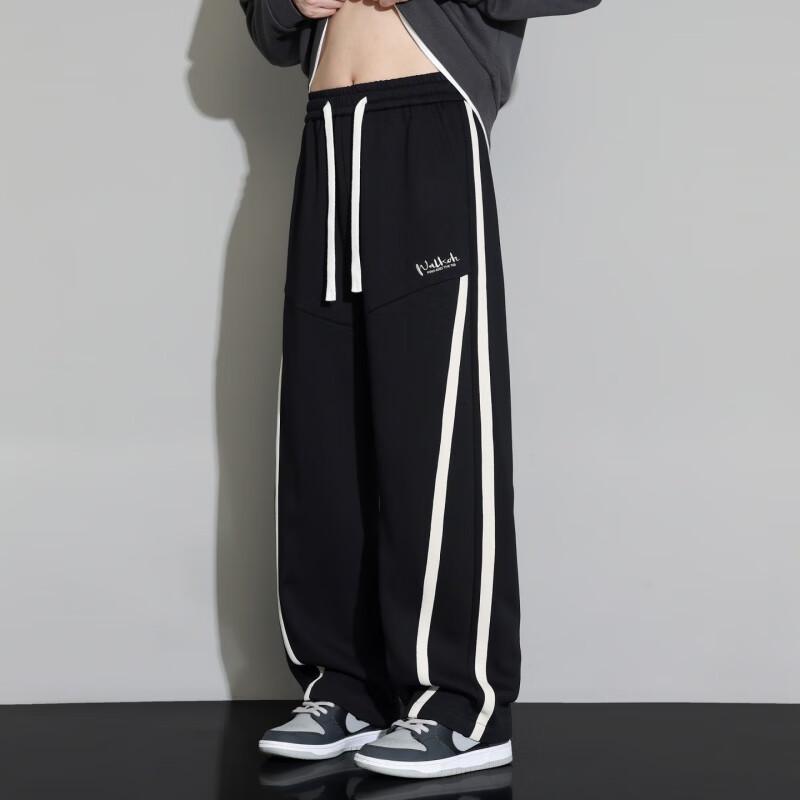 Men's American Retro Loose Straight Casual Pants