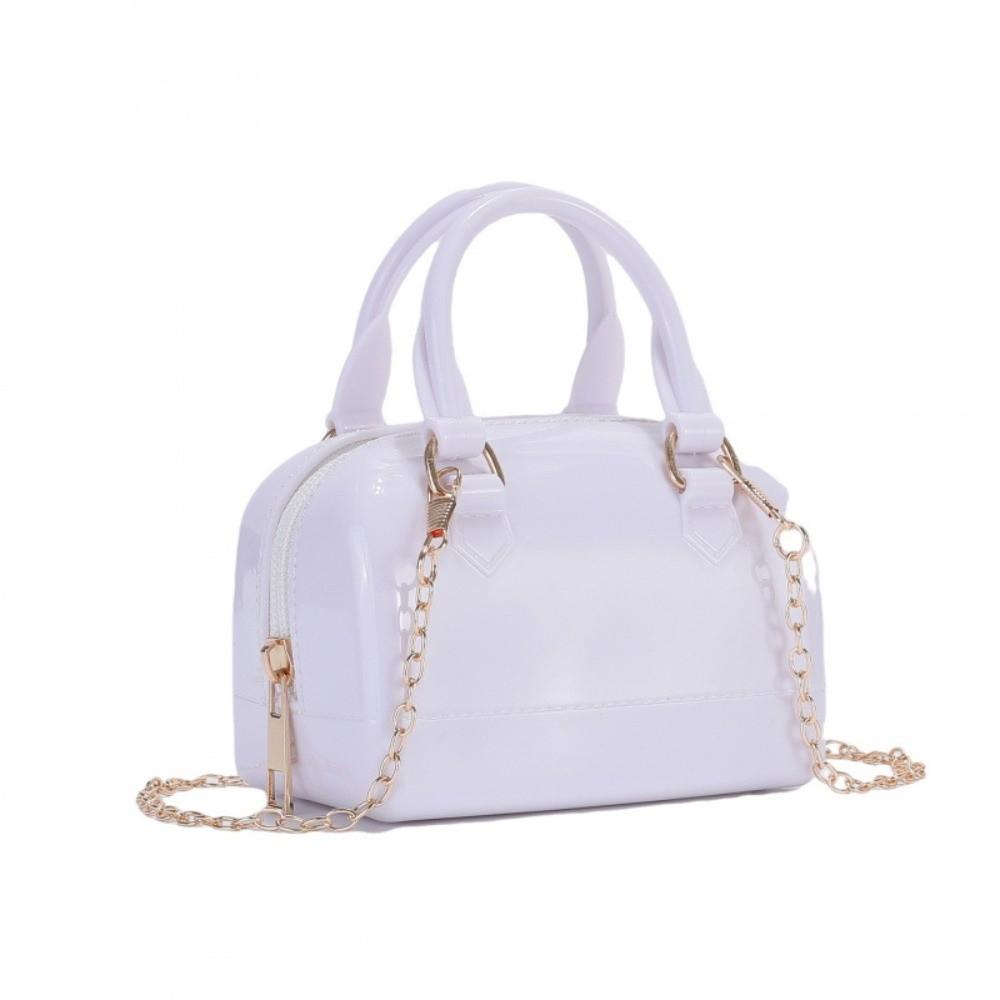 Trendy Spacious Women's Handbag Cute Solid Color Underarm Bag Versatile Pillow-shaped Mini Crossbody Bag for Female