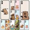 Anime Capybaras Comics Hülle Handyhülle für Apple iPhone 17 16 Plus 13 12 Pro Max Mini X XR ProMax 16E 15+ 16Plus Air Case