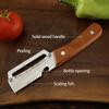 Stainless Steel Vegetable Peeler 2 In 1 Ultra Sharp Kitchen Tool Multi Functional Fruit Potato Carrot Peeling For Home Chefs