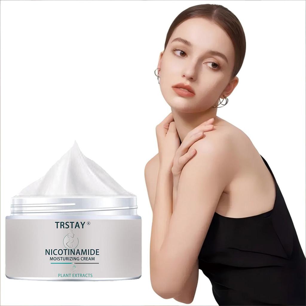 Whitening Cream Brightens the Skin, Deeply Moisturizes, Reduces Wrinkles and Fine Lines, Tightens the Skin, and Improves Elasticity