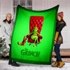 Grinch-Thema Bedruckte Decke Perfekt für Sofa Bett Reisen Außenbereich Maschinenwaschbar Gemütlich Langlebig