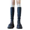 Spice girl boots new muffin thick-soled tall tube elastic boots knight taller small thin boots