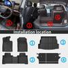 for Toyota RAV4 2026 2027 LHD RHD TPE Car Trunk Mats & Seat Back Quick Clean Non-Slip Bottom All Season Use Accessories