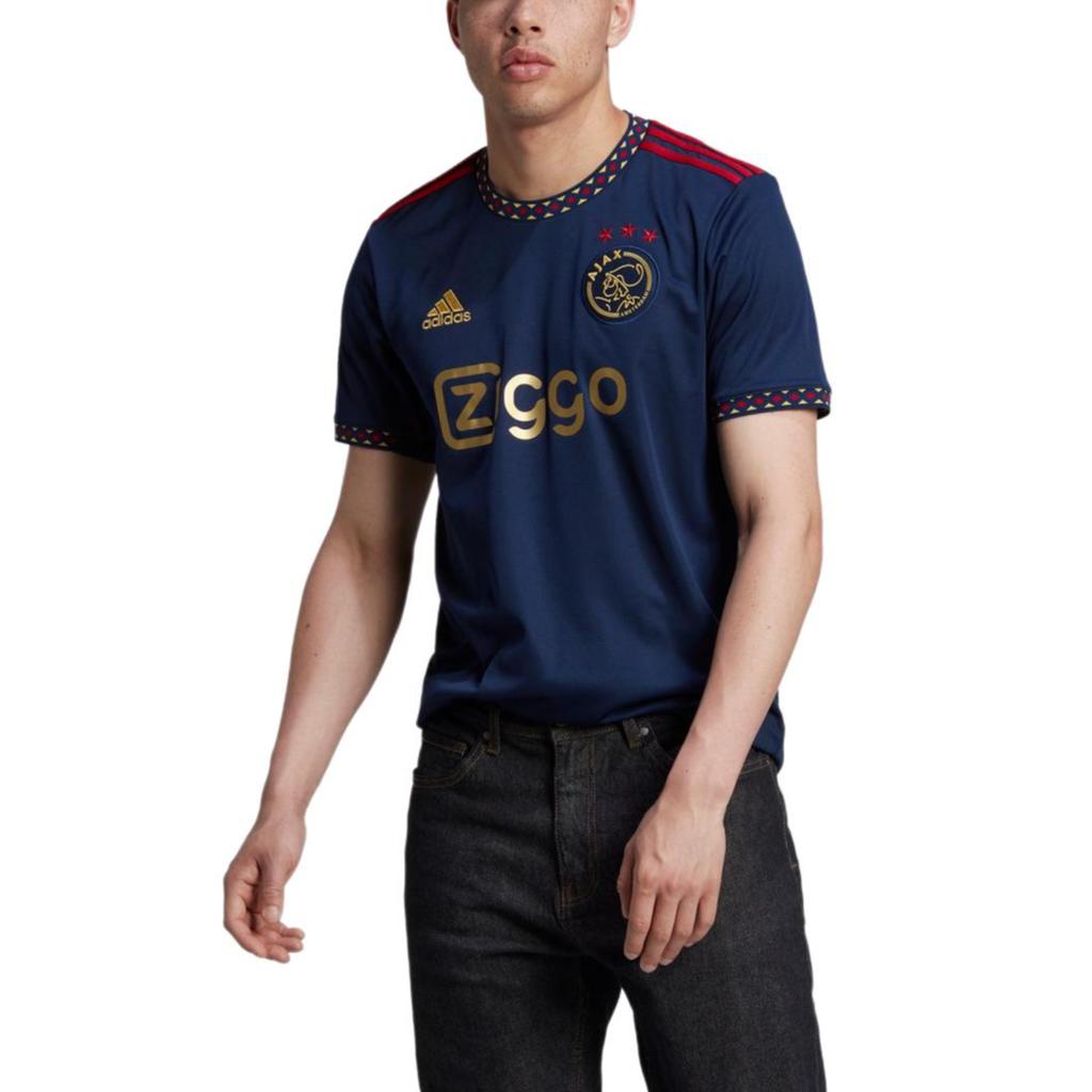 adidas Soccer Jerseys Men's Navy Blue Moderate Straight Fit H58251