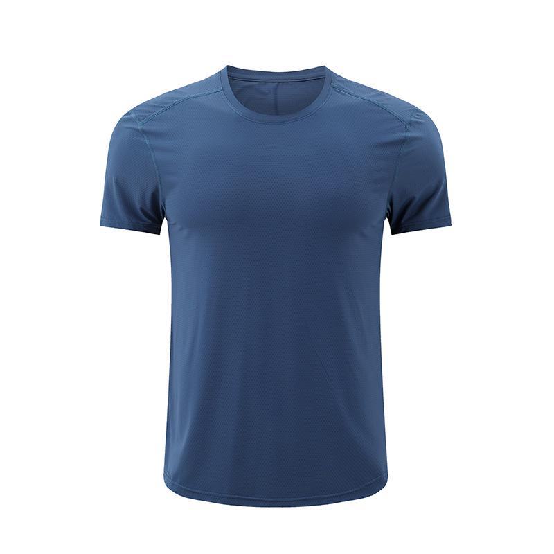 Men's Summer Ice Silk Slim Fit Quick-Dry Sports T-Shirt