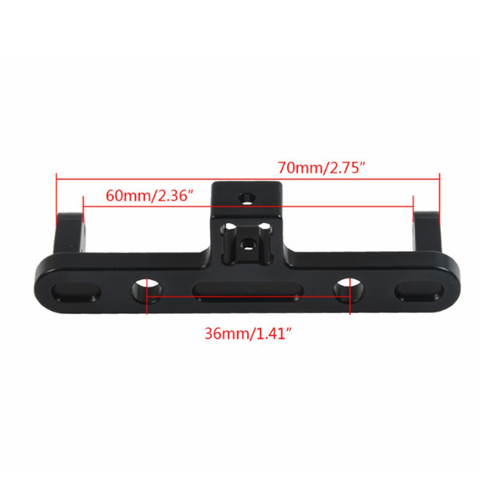 Gancho de Reboque de Liga de Alumínio para Rack de Reboque RC para Carro SCX10 90046 90047