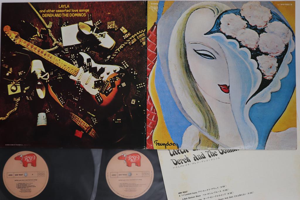 LP Record DEREK THE DOMINOS Layla And Other Assorted Love Songs MW90678 RSO 1975 Japan Rock Used
