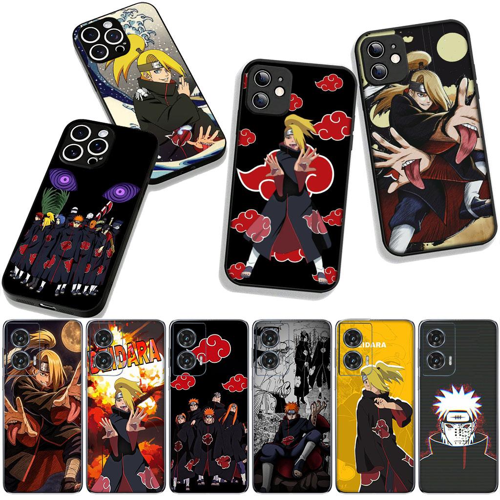 for Samsung Galaxy A36 A17 A26 A07 A35 A54 A53 A13 A33 A34 S8 S9 S20 S21 FE S10 Plus Case Deidara Narutos Itachi Pain Akatsuki