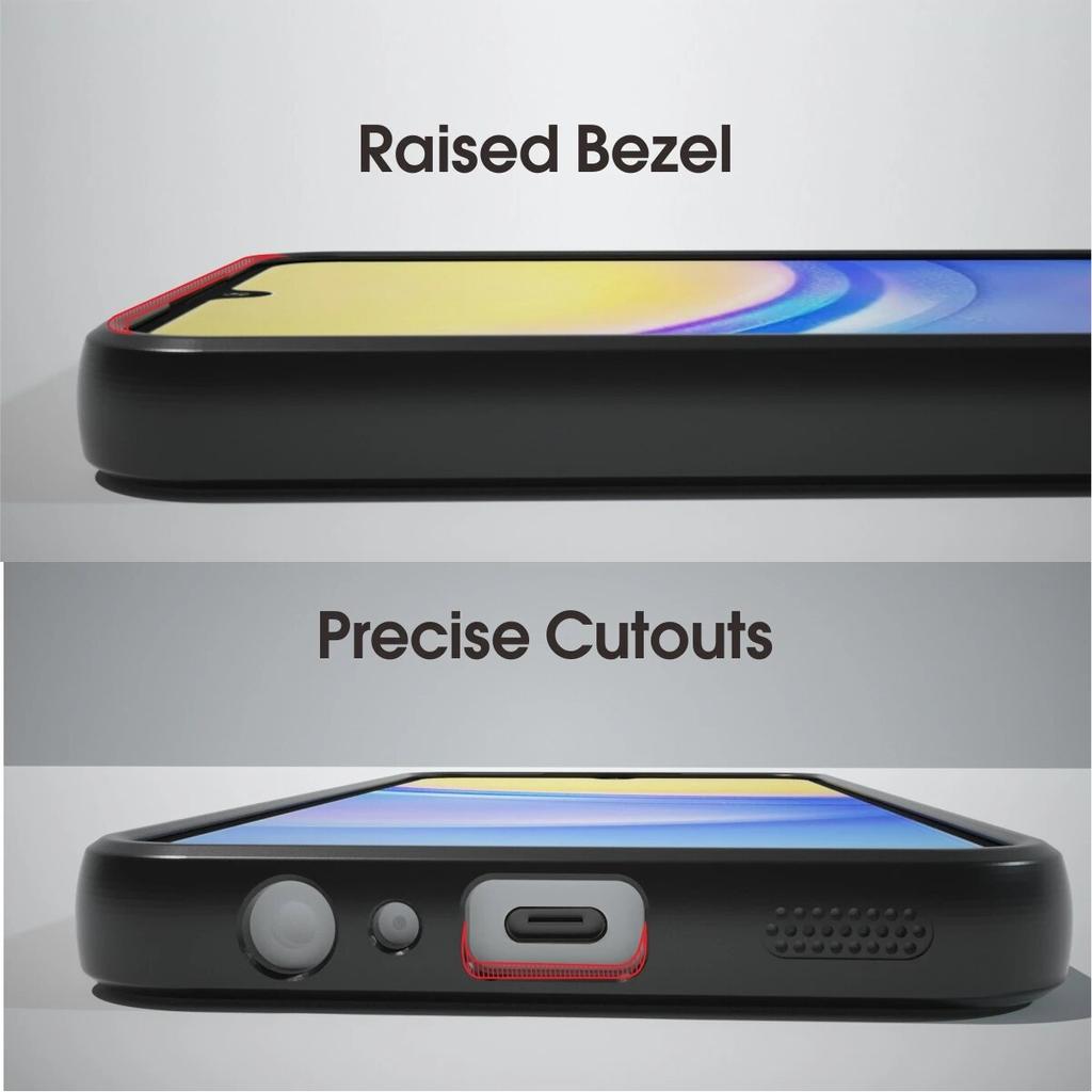 (Comes with Wrist strap)IBMRS for Samsung Galaxy A15  5G Case,Shell Lens Protection Back Transparent PC Back Cover +TPC Soft edgesPhone Case