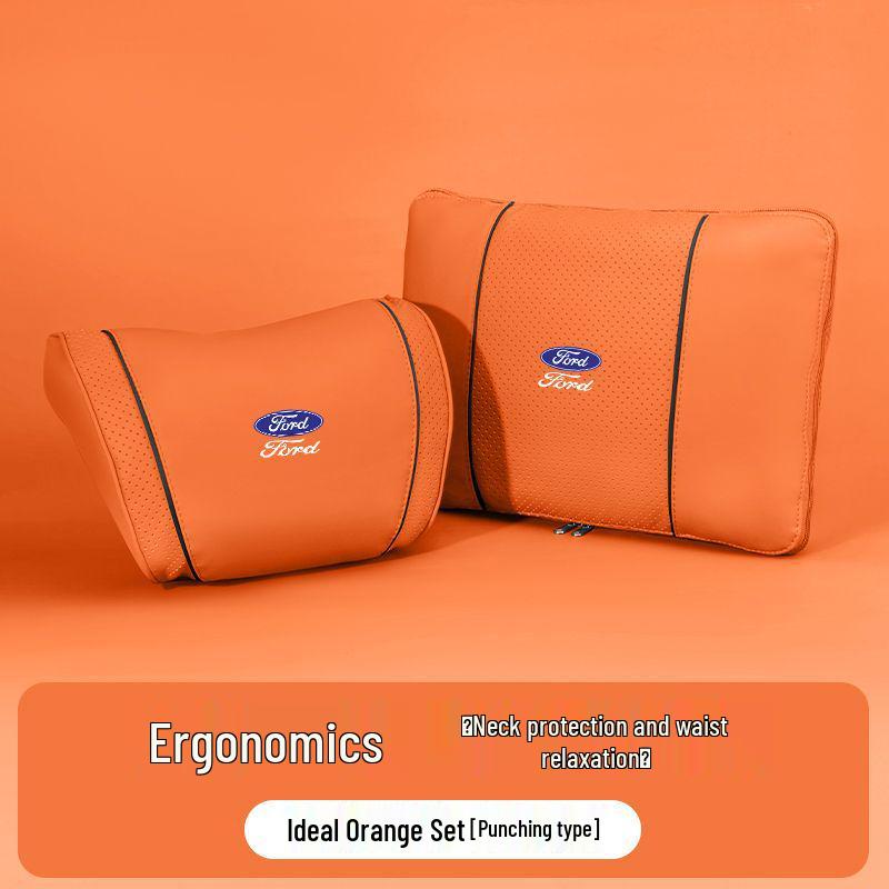 Ford Mondeo, Focus, Explorer, Taurus, Edge Lumbar Support, Headrest & Neck Pillow