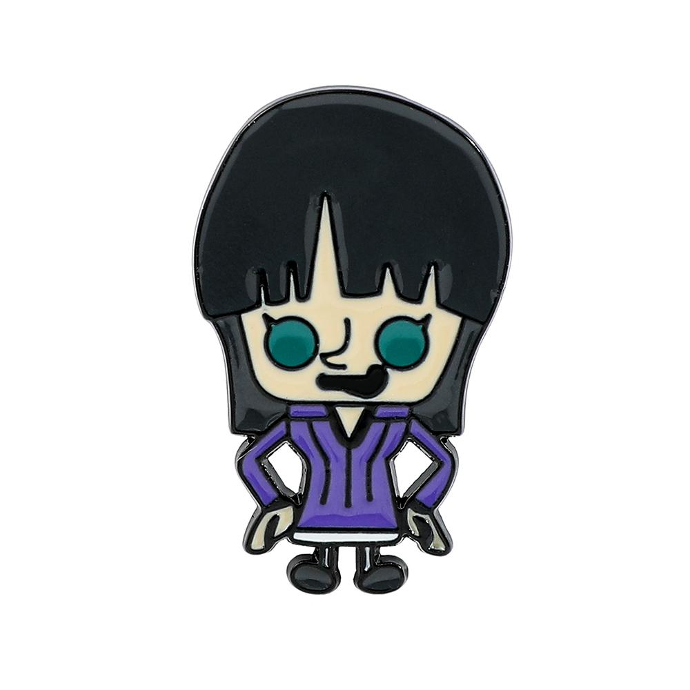 Anime ONE PIECE Roronoa Zoro Brooch Enamel Pin - Creative Hot Blooded Metal Badge for Backpack And Clothing Accessories