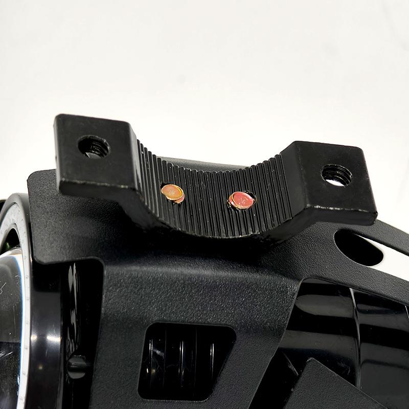 U7 LED Motorcycle Headlight with Devil Eye Laser and Strobe Feature