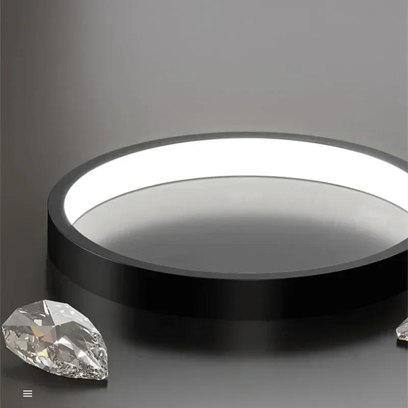 Modern Black Ceiling Chandeliers For Living Room Hall Ceiling Light Fixture Romantic Starry Gold Creative Ceiling Lamp Bedroom