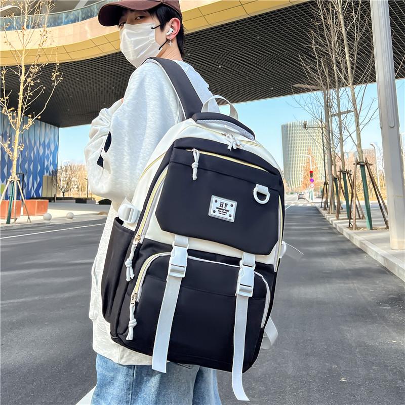 Backpack Large Capacity Campus Waterproof Backpack Outdoor Student Schoolbag