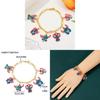 Stitch Cartoon Charm Bracelet For Girls With Zinc Alloy Finish Perfect For Friendship Gift