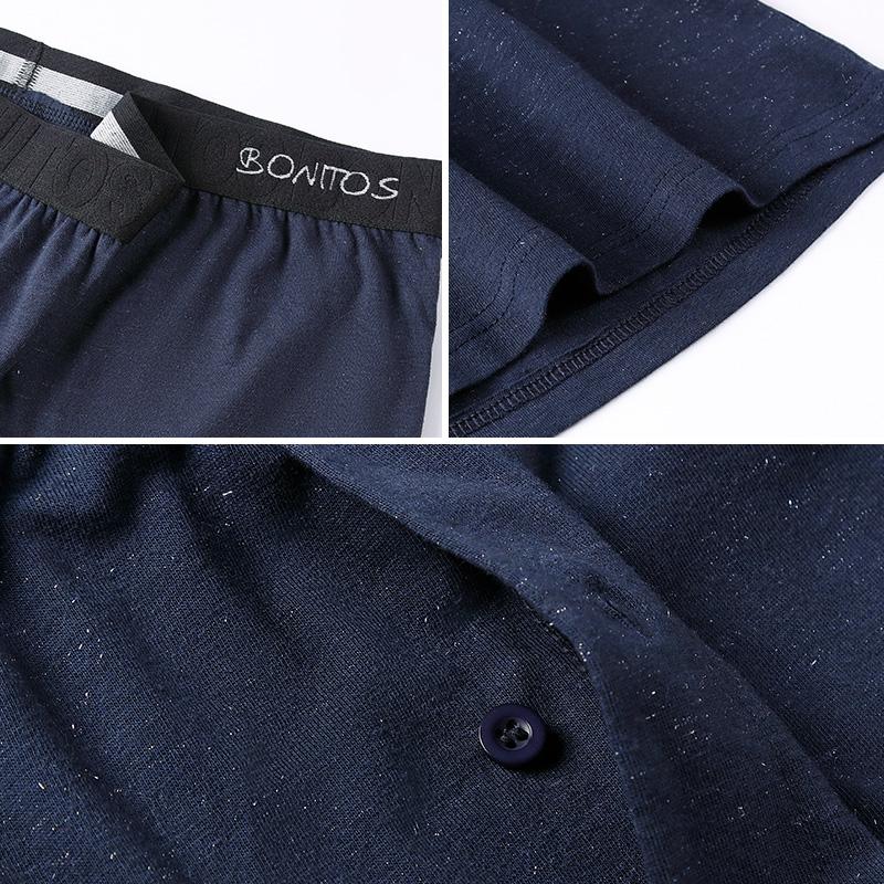 6PCs New Man Underpants Sexy Solid Color Men's Panties Set High Quality Mens Boxer Underwear Brand Brand Polar Male Trunk Shorts