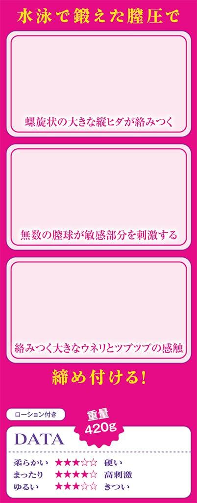 Tamatoys Wypożyczalnia Klubu Pływackiego Dziewczyna DZIURA Wyprodukowano w Japonii Niepenetrująca Onahole 420g Ilustracja: Hassen