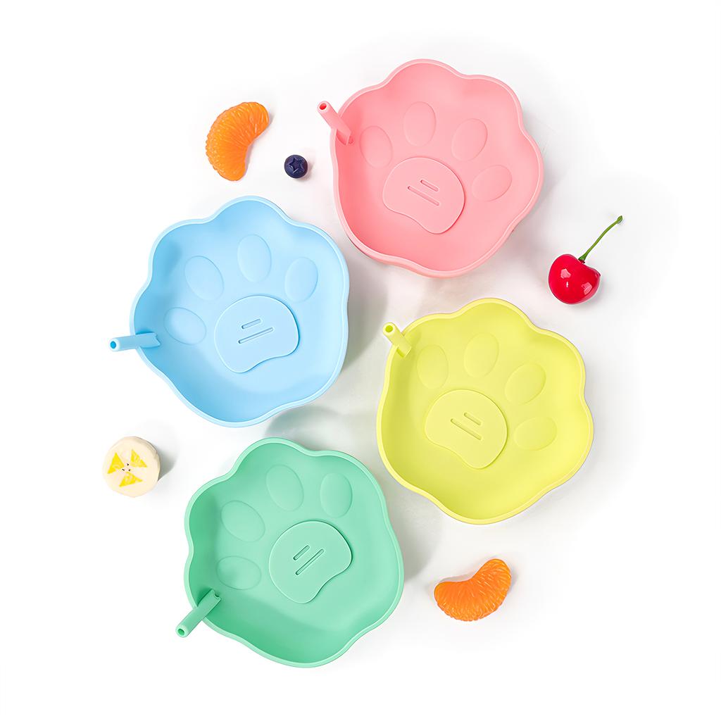 Easy-Clean, Silicone Ice Cream Holder - leak proof, reusable, suitable for summer parties