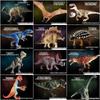 Children's Dinosaur Toy Set: King Kong, Tyrannosaurus Rex, Aurochs, Pachycephalosaurus, Spinosaurus, Therizinosaurus Model.