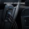 Mehrere Geräte Auto-Ladestation 6-Port USB-Schnellladegerät mit Verlängertem Kabel Universelles Autoladegerät für Smartphones