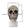 Luminous Movable Jaw Skull Mask for Halloween
