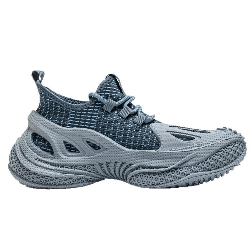 Tire sole dad shoes lazy one pedal casual sports trendy shoes fashion men's shoes thick sole increase