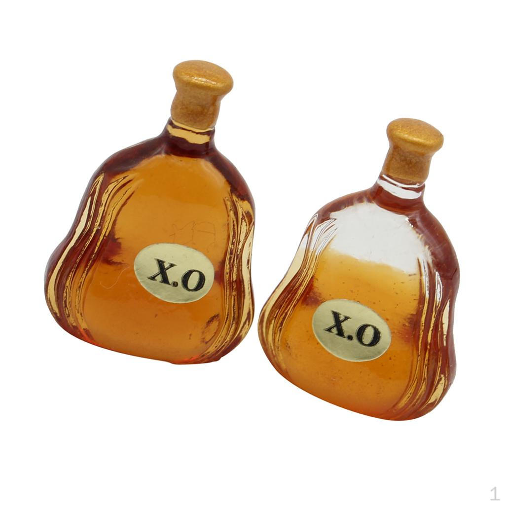 1/12 Dollhouse Miniature X. Bottles Accessories Ornaments Decor