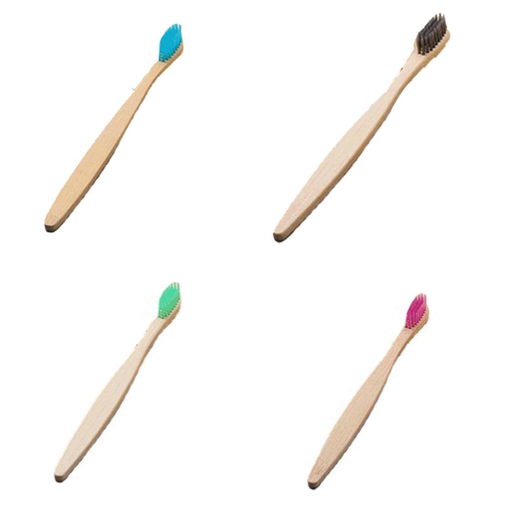 Ecofriendly Adult Bamboo Toothbrush With Soft Bristle For Hotel Stay And Daily Oral Care