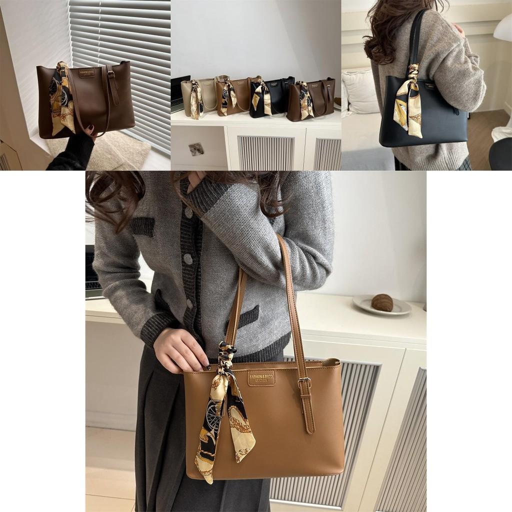 Modern And Sophisticated Large Pu Shoulder Tote Bag For Women With Phone Pocket