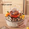 Konka Electric Ceramic Tea Stove with Charcoal Fire Simulation CN plug (adapter included)