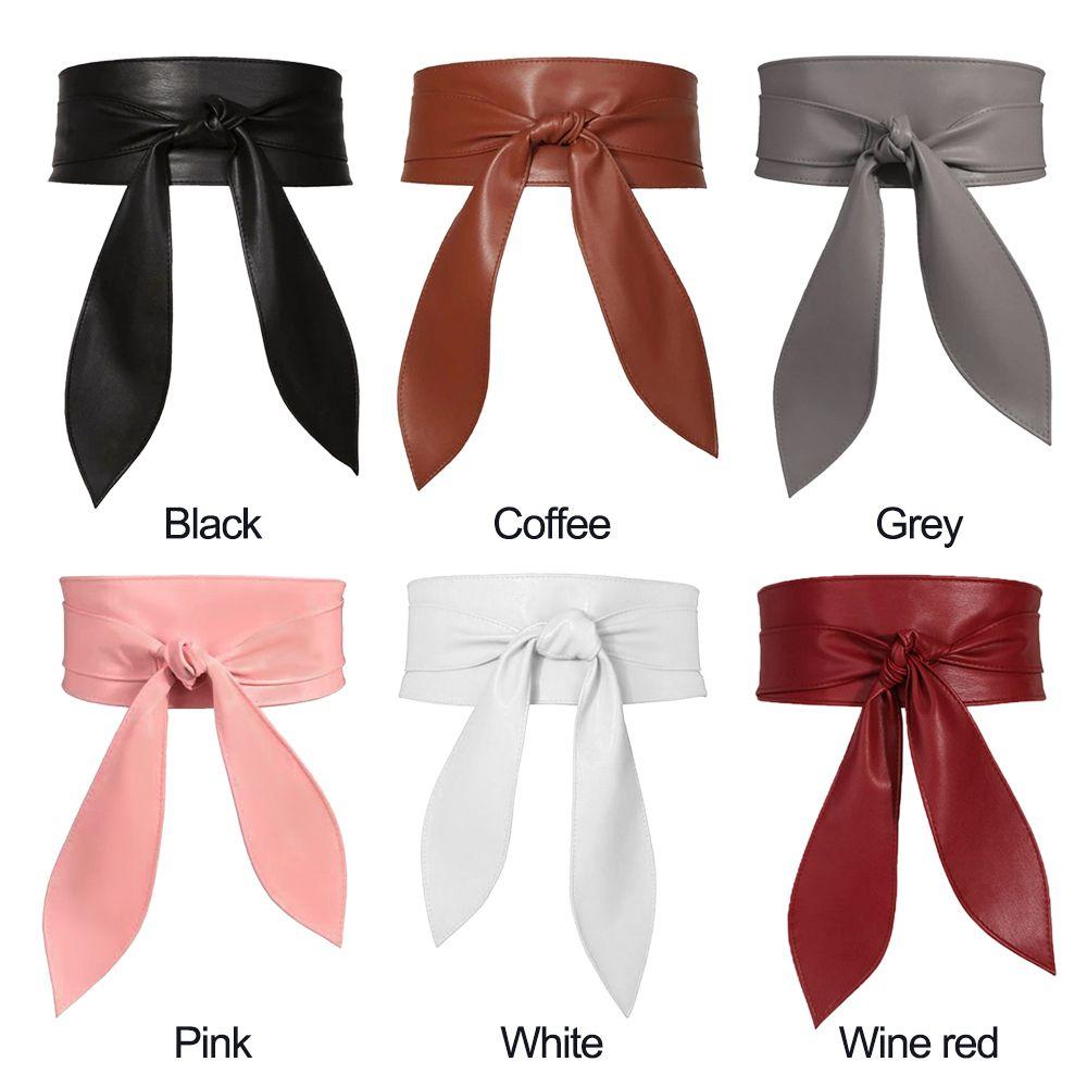 Belts Clothing Decoration Bow Ribbon Women's Wide Girdle Belts Decorative Waistband Waist Strap