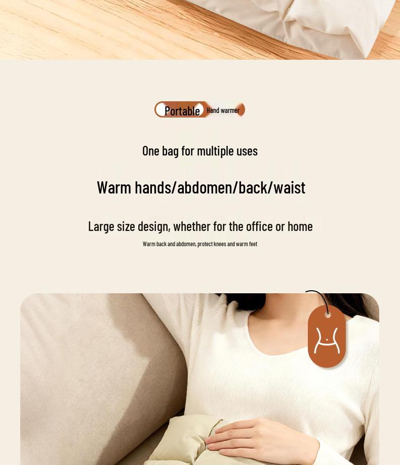 Graphene USB Rechargeable Winter Hand Warmer - Portable, Waterless, Explosion-proof Electric Heater