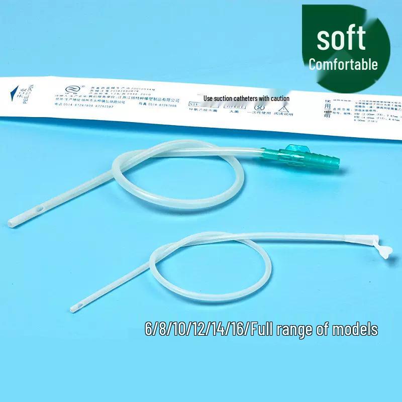 Jiangyang Heimgebrauch Tracheostomie Silikon-Absaugkatheter & Absauger