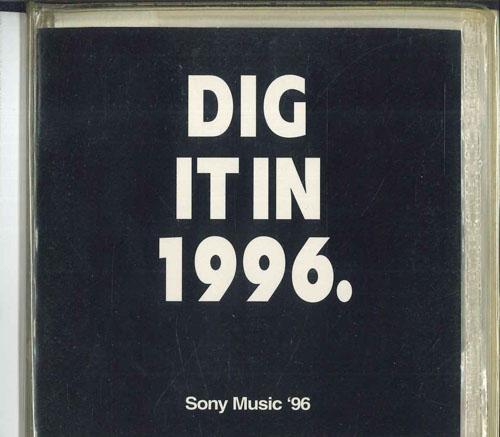 CD РАЗЛИЧНЫЕ Dig It In 1996. CMW2001 SONY MUSIC CANA 1996 Канада Рок Б/у