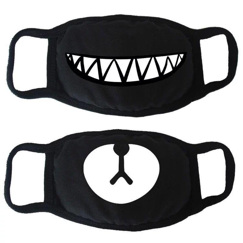 1PCS Cotton Dustproof Mouth Face Mask party mask Cartoon Kpop Bear Women Men Muffle Face Mouth Masks