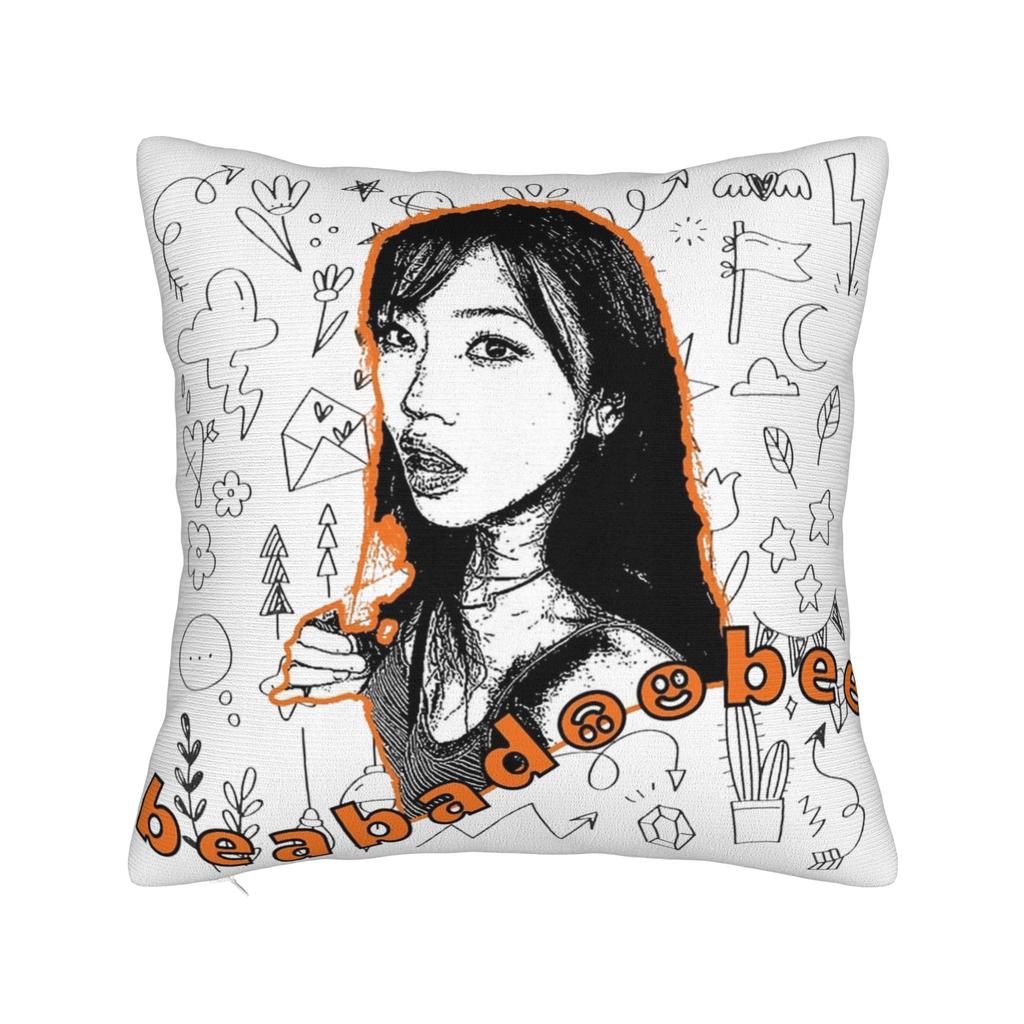 Singer Beabadoobee Pillowcase Soft Polyester Cushion Cover Decorative  Throw Pillow Case Cover Home Square 40X40cm