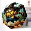 1pc Halloween Minion Automatic Open/Close Umbrella, Lightweight Design for Everyone,Durable Canopy yy251014063