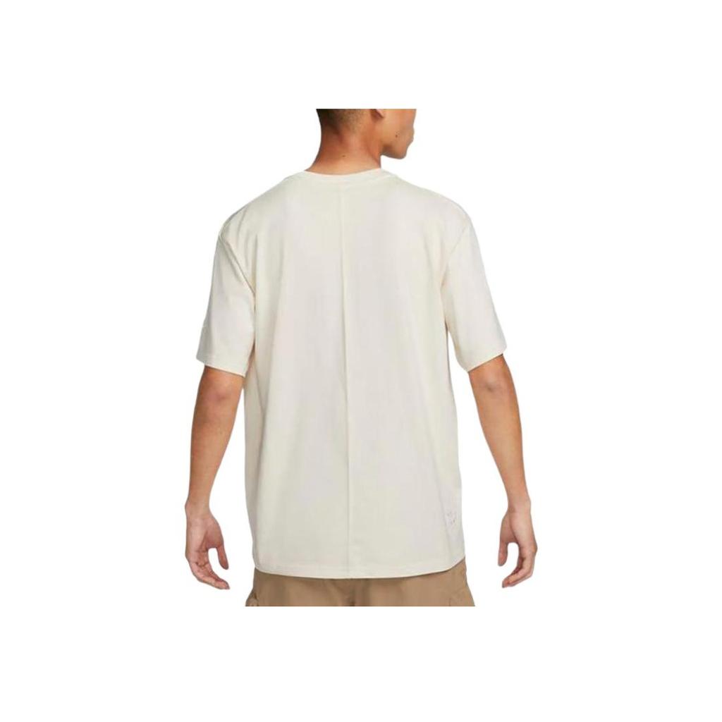 New Nike T Shirts Men's Ecru FB4396-901