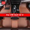 DOODRYER Custom Car Fußmatten Für VW GOLF IV V 1997-2008 4th 5th Auto Teppiche Fuß Coche Zubehör