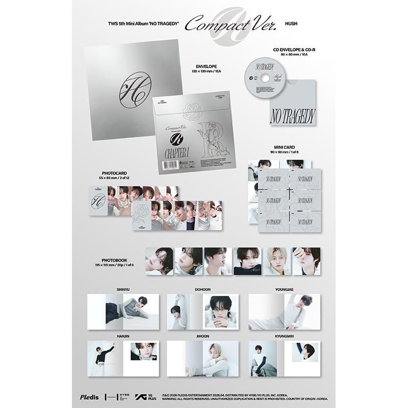[Pre-order] TWS Mini 5th Album [No Tragedy] Compact Ver.