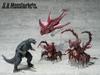 2026 S.H.MonsterArts Godzilla Junior Jr Destoroyah Evolution Figure Set Kaiju